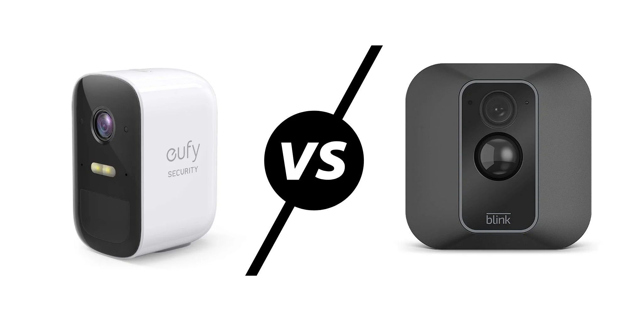 Blink Outdoor 4 vs Eufy 2C Pro wireless security cameras side-by-side
